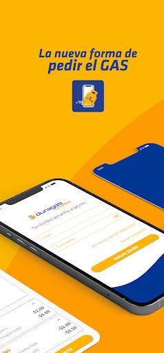 Android application DuragasExpress gas a domicilio screenshort