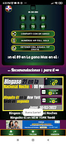 Captura de Pantalla 20 Numeros Suerte VIP Full Gold android