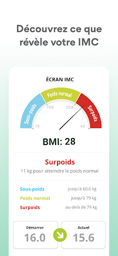 aktiBMI: Calcul IMC & Poids screenshot 2