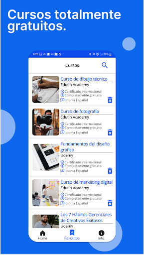 Cursdesign - Cursos de diseño Screen 2