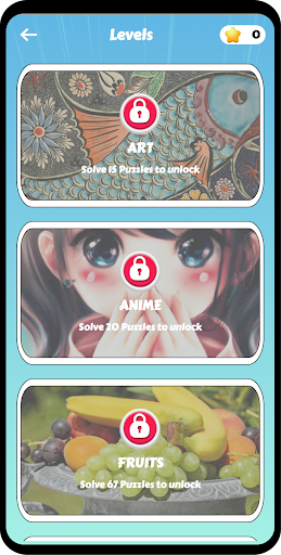 Android application Jigsaw magic: puzzle game screenshort