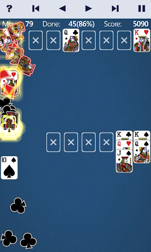 Bakers Dozen Solitaire Screen 2