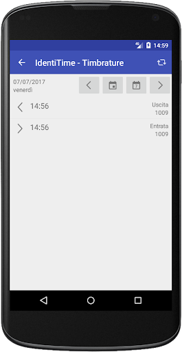 IdentiTime Screen 2