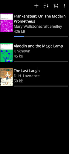 Android application Scheherazade screenshort