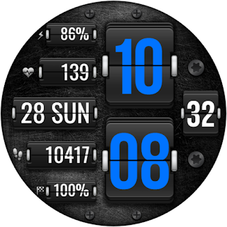 DIGI FLIPPONS WS24 Watch face