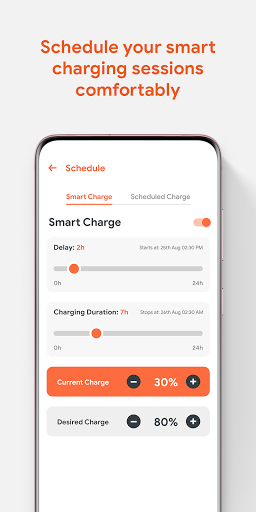 CITA Smart EV Connect App Screen 3