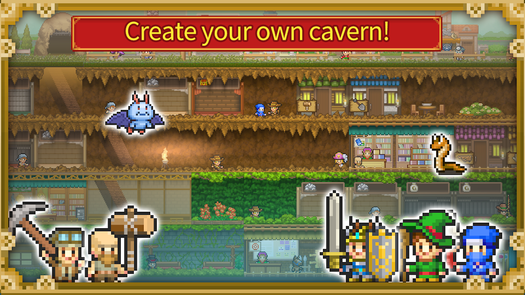 Cavern Adventurers 1.3.1 APK + Mod (Paid for free / Unlimited money / Free purchase / Mod Menu / Unlimited) for Android