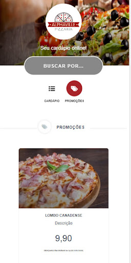 Alphaville Pizzaria Screen 2