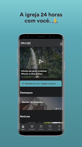 Android application Igreja Ceifa screenshort