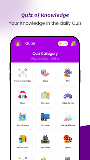 Android application Quiz Master screenshort
