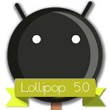 Lollipop 5.0 Dark Theme icon
