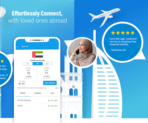 تطبيق International calling app برو4