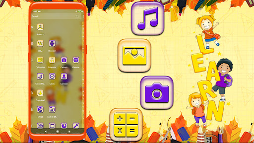 Learn Launcher Theme Screen 3