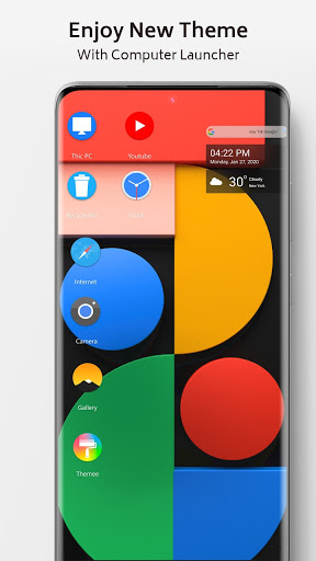 Android application iPixel 8 Style Theme screenshort