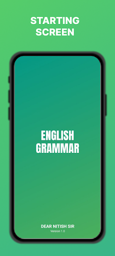 Android application English Grammar in Hindi screenshort
