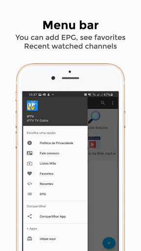 IPTV - M3u Tv Online, EPG Cast Screen 2