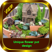 Unique flower pot design