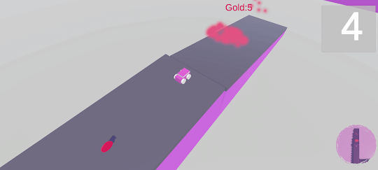 Car Chase Game in Zigzag Road