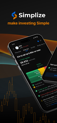 Android application Simplize: Chứng khoán, đầu tư screenshort