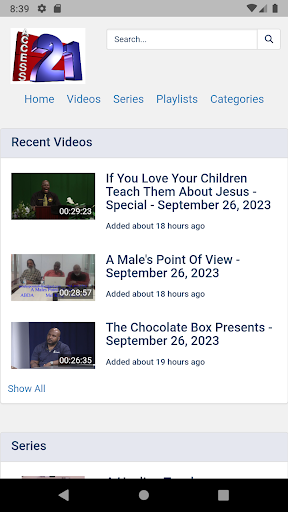 Android application Access 21 screenshort