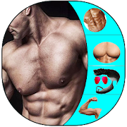 Men Six Pack Abs And Suit Photo Editor