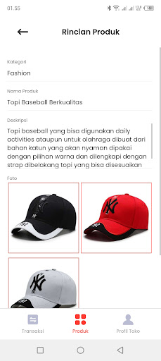 Tumbas Seller Screen 3