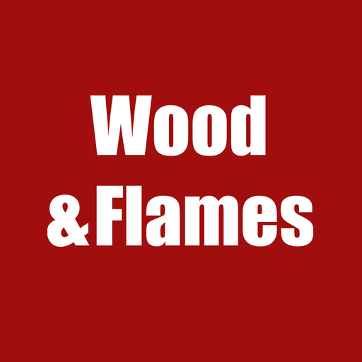 Wood and Flames logo