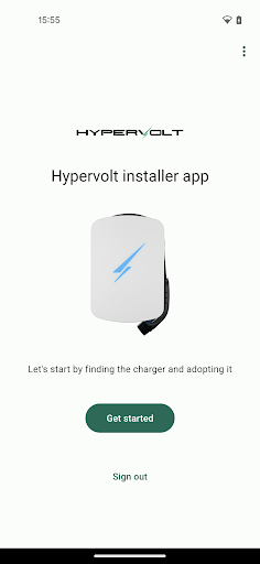 Android application Hypervolt Installer screenshort