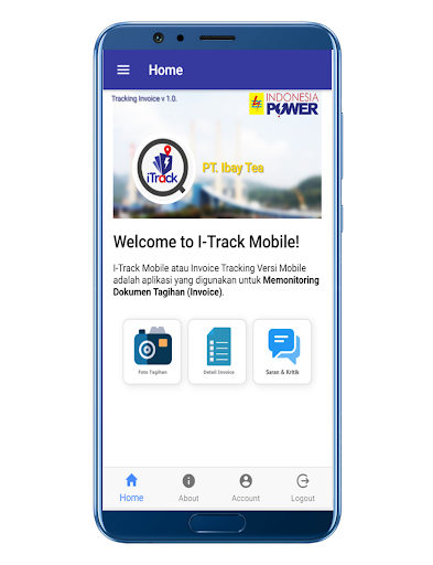 I-Track Mobile (Invoice Tracki Screen 2