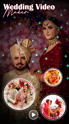 Android application Marriage video maker & music screenshort