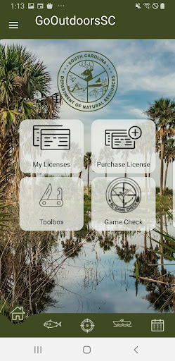 Android application Go Outdoors SC screenshort