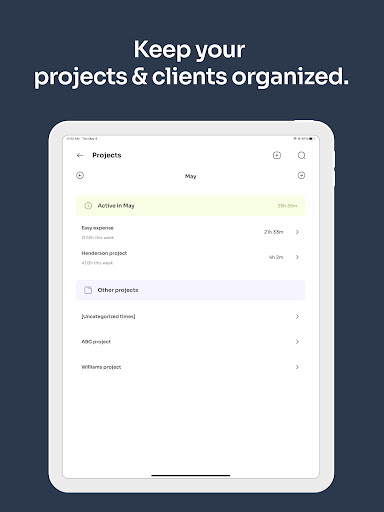 Time Clock: Easy Hours Tracker screenshot