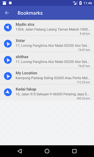 Send My GPS Location Screen 3