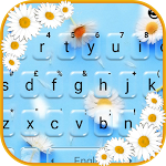 Cover Image of Télécharger Dainty Daisy Keyboard Theme  APK