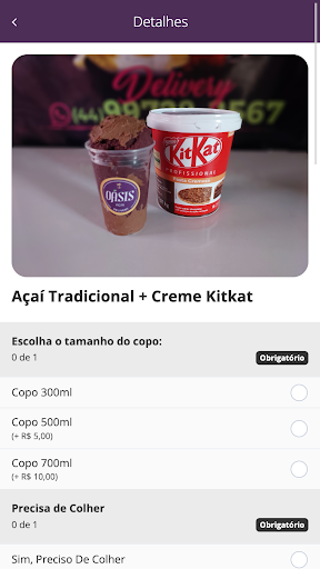 Oásis Açaí Screen 3