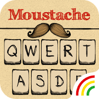 Mustache Theme - Keyboard Theme FREE
