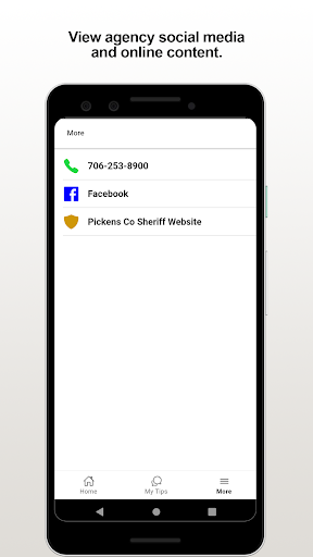 Pickens County Sheriff Screen 3