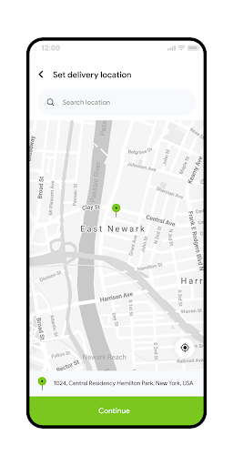 Android application AnchayFood screenshort