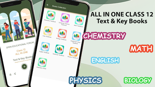 Android application All-in-1 Books & Keys Class 12 screenshort