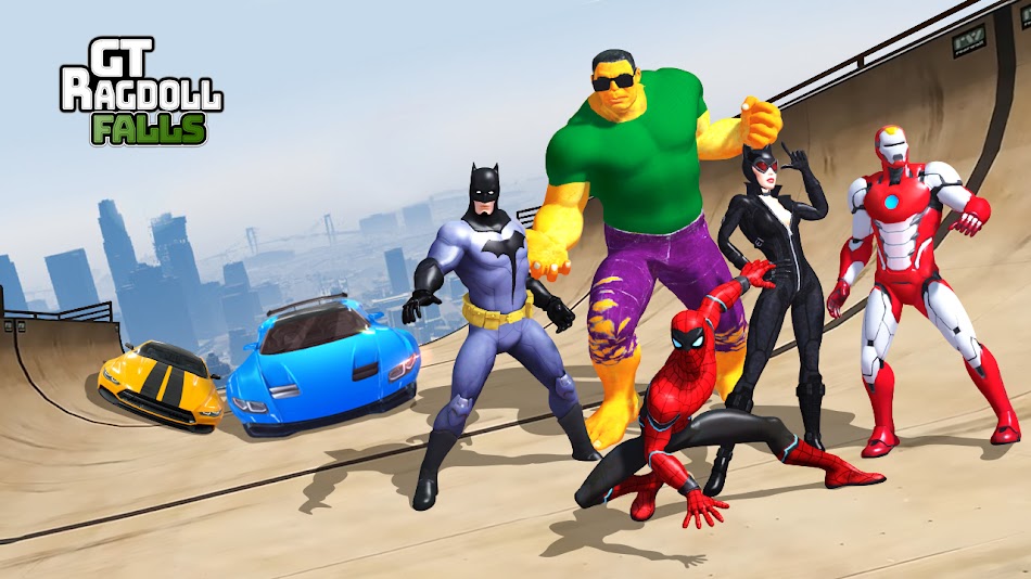 #1. GT Ragdoll Falls (Android) 作者: kfccc
