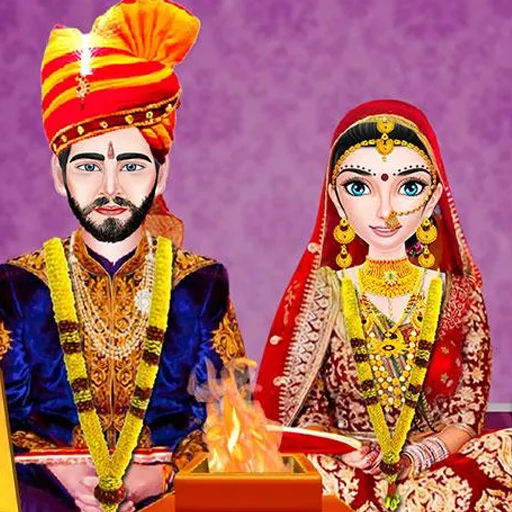 Royal Indian Wedding Girl Game logo