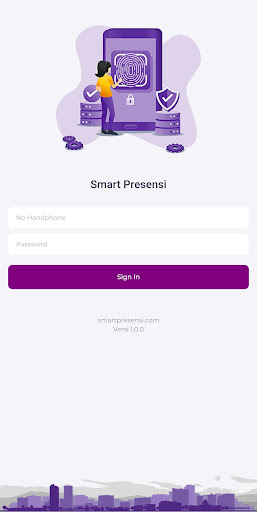 Android application Smart Presensi Desa JDC screenshort