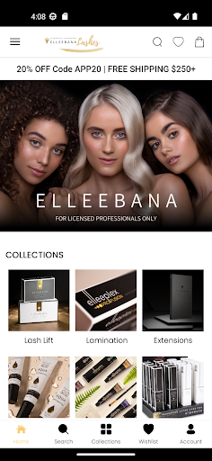 Elleebana Lashes Screenshot 1 - AppWisp.com