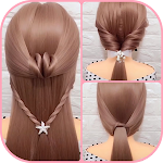 Cover Image of Baixar Girls Hairstyles Step by Step  APK