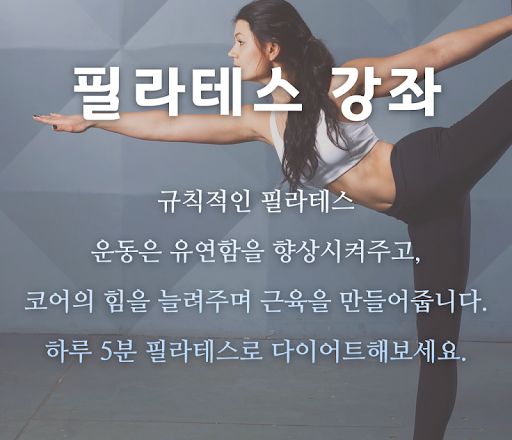 필라테스 자세 교정 영상 - 필라테스 따라하기 배우기 Screen 2
