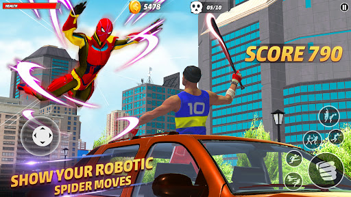 Spider Robot Game: Robot Fight Screen 3