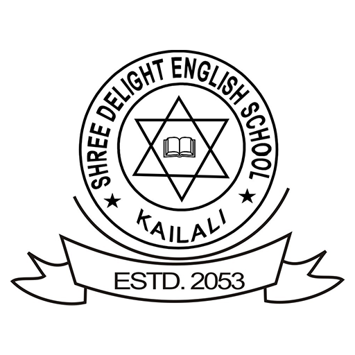 Delight English High School logo
