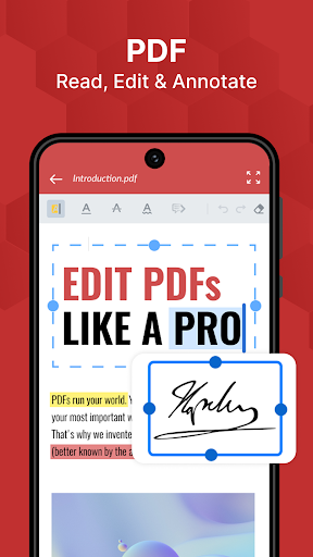 Word, PDF, XLS, PPT: A1 Office screenshot 3