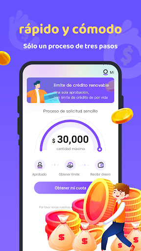 Android application Credito M-prestamos de dinero screenshort