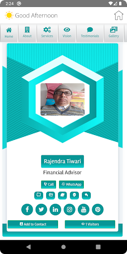 Android application Rajendra Tiwari screenshort